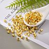 Brass Crimp Beads KK-S070-G-FF-4