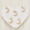 10Pcs Natural Freshwater Shell Pendants SHEL-SZ0001-05-3