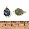 Natural Mixed Gemstone Links connectors G-L514-015-M-6