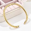 Texture 304 Stainless Steel Bangles for Women BJEW-Z092-14G-4