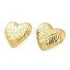 304 Stainless Steel Stud Earrings EJEW-G364-21G-1