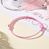 Korean Waxed Polyester Cord Bracelet Making AJEW-JB00011-06-4