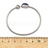 304 Stainless Steel Cuff Bangles for Women BJEW-JB14327-5