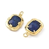 Dyed Natural Lapis Lazuli Pendants GG-CBA080E-02G-2