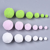 DIY Doll Craft Polyester High-elastic Pom Pom Ball AJEW-R093-01-C09-2