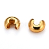 Brass Crimp Bead Covers X-KK-I681-13A-2