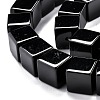 Natural Black Onyx Beads Strands G-H266-09B-2