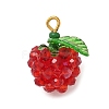 Transparent Glass Pendants PALLOY-MZ00904-3