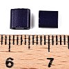 2-Hole Baking Paint Glass Seed Beads SEED-S023-17C-14-4