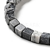 Natural Netstone Beads Strands G-I326-02-4