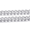 Unwelded Aluminum Curb Chains CHA-S001-117B-1