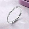 Anti-Tarnish Rhodium Plated 925 Sterling Silver Finger Rings RJEW-FF0008-008P-16mm-3