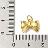 925 Sterling Silver Bowknot Charms STER-K180-01G-3