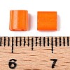2-Hole Baking Paint Glass Seed Beads SEED-S023-17C-27-4
