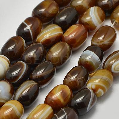 Natural Sardonyx Agate Beads Strands G-K208-37B-1
