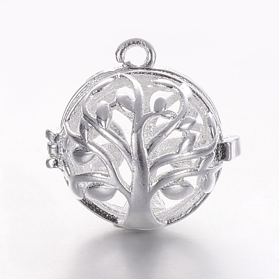 Brass Cage Pendants LS-KK-K173-03S-1