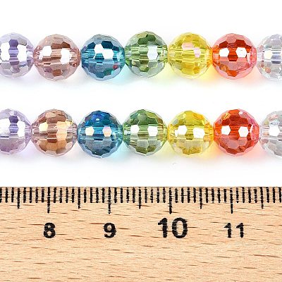Electroplate Glass Bead Strands X-GLAA-Z006-01H-1