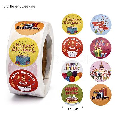Self-Adhesive Paper Stickers LS-DIY-K027-D10-1