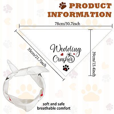 Cotton Dog's Kerchief AJEW-WH0503-091-1