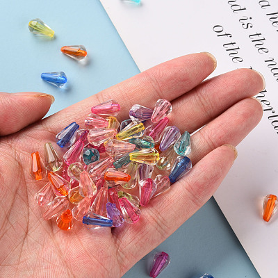 Transparent Acrylic Beads X-TACR-S154-03A-1