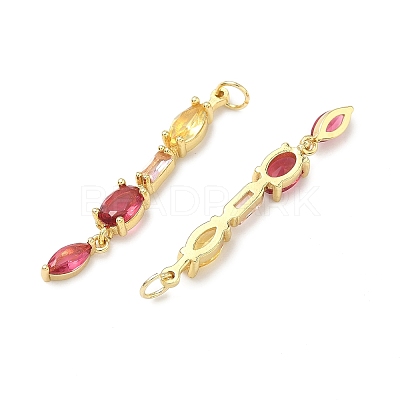 Brass Micro Pave Cubic Zirconia Pendants KK-H259-12C-G01-1