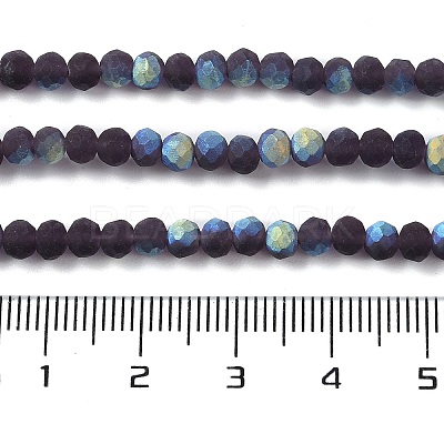 Transparent Glass Beads Strands X-EGLA-A044-T8mm-MB15-1