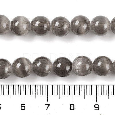 Natural Selenite Beads Strands G-C142-01B-1