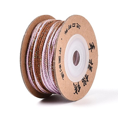 30M Segment Dyed Macrame Cotton Cord OCOR-T018-01J-1