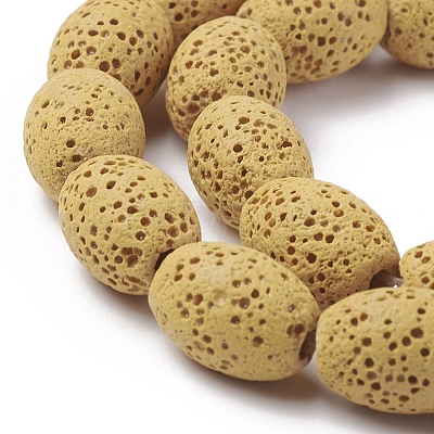 Natural Lava Rock Beads Strands G-F671-03A-10-1