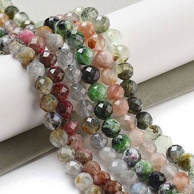 Natural Mixed Stone Beads Strands G-G161-A03-02-1