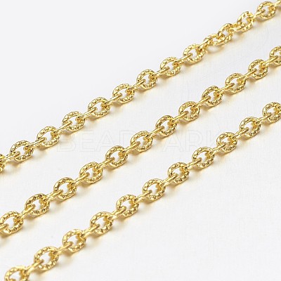 Iron Textured Cable Chains X-CHT104Y-G-1