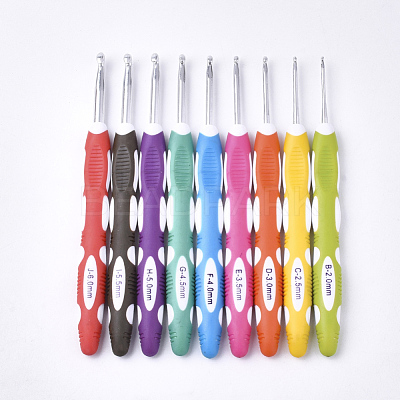 Aluminum Crochet Hooks TOOL-T006-03-1