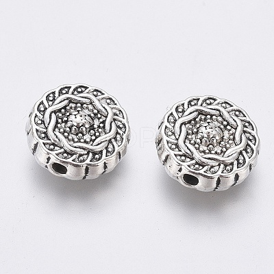 Tibetan Style Alloy Beads LS-TIBEB-R022-AS-LF-1