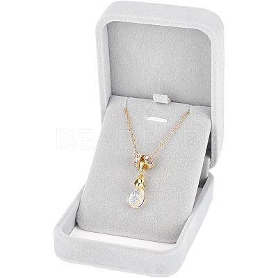 Velvet Pendant Box CON-WH0088-35C-1
