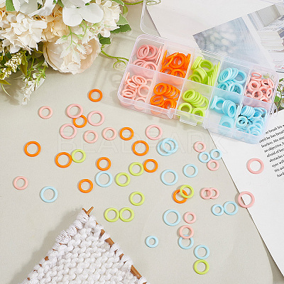 Plastic Round Rings FIND-CP0003-12C-1