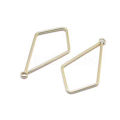Brass Pendants KK-F797-24G-1