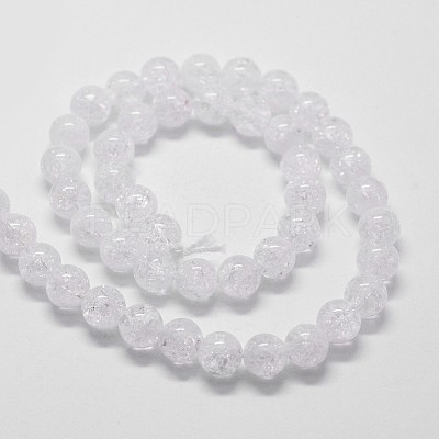 Natural Crackle Quartz Beads Strands X-G-D840-01-6mm-1