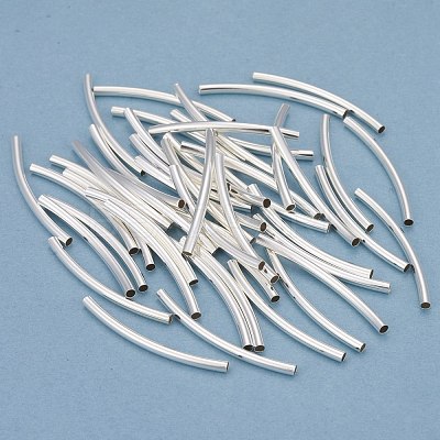 Brass Tube Beads KK-Y003-89B-S-1