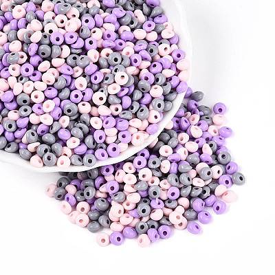 Opaque Acrylic Beads OACR-N150-05H-1