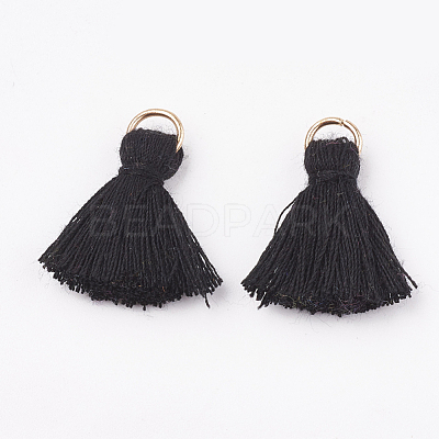 Polycotton(Polyester Cotton) Tassel Pendant Decorations X-FIND-S280-M-1
