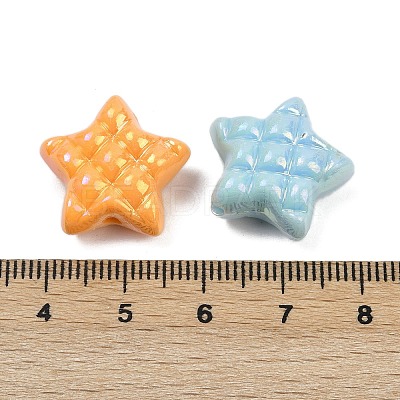 Opaque Acrylic Beads X-OACR-C022-12-1