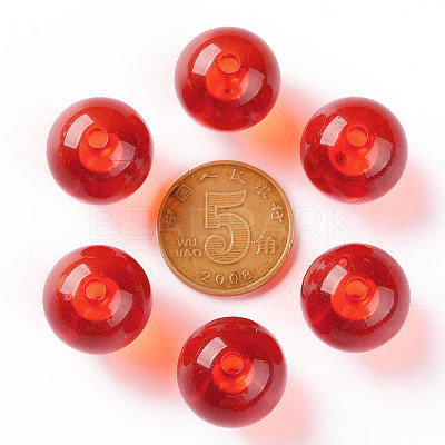 Transparent Acrylic Beads X-MACR-S370-A16mm-712-1