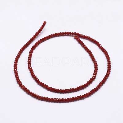 Opaque Glass Beads Strands X-EGLA-K010-B01-1