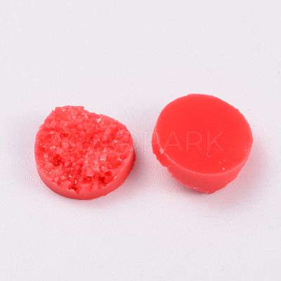 Druzy Resin Cabochons CRES-S040-12mm-12-1
