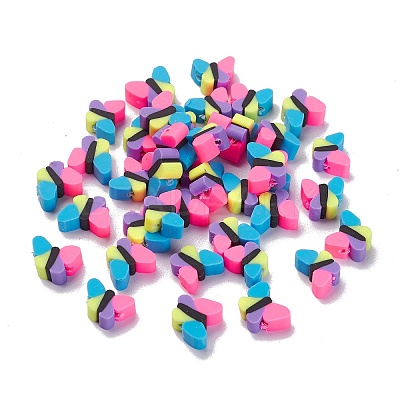 Handmade Polymer Clay Beads CLAY-E002-09-1