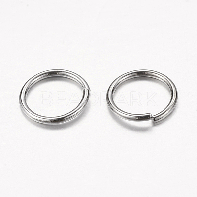 Brass Open Jump Rings JRC10MM-B-1