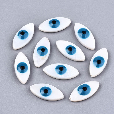Natural Freshwater Shell Beads SHEL-T018-06B-1