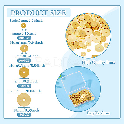 Brass Spacer Beads KK-TA0002-01-1