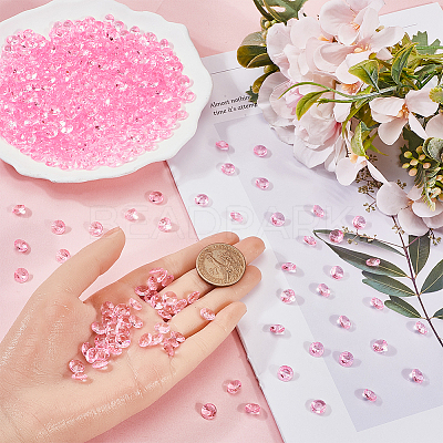 1000Pcs Acrylic Rhinestone Pointed Back Cabochons GACR-SP0001-01B-1