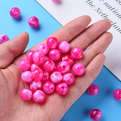Acrylic Beads MACR-S375-001D-07-1